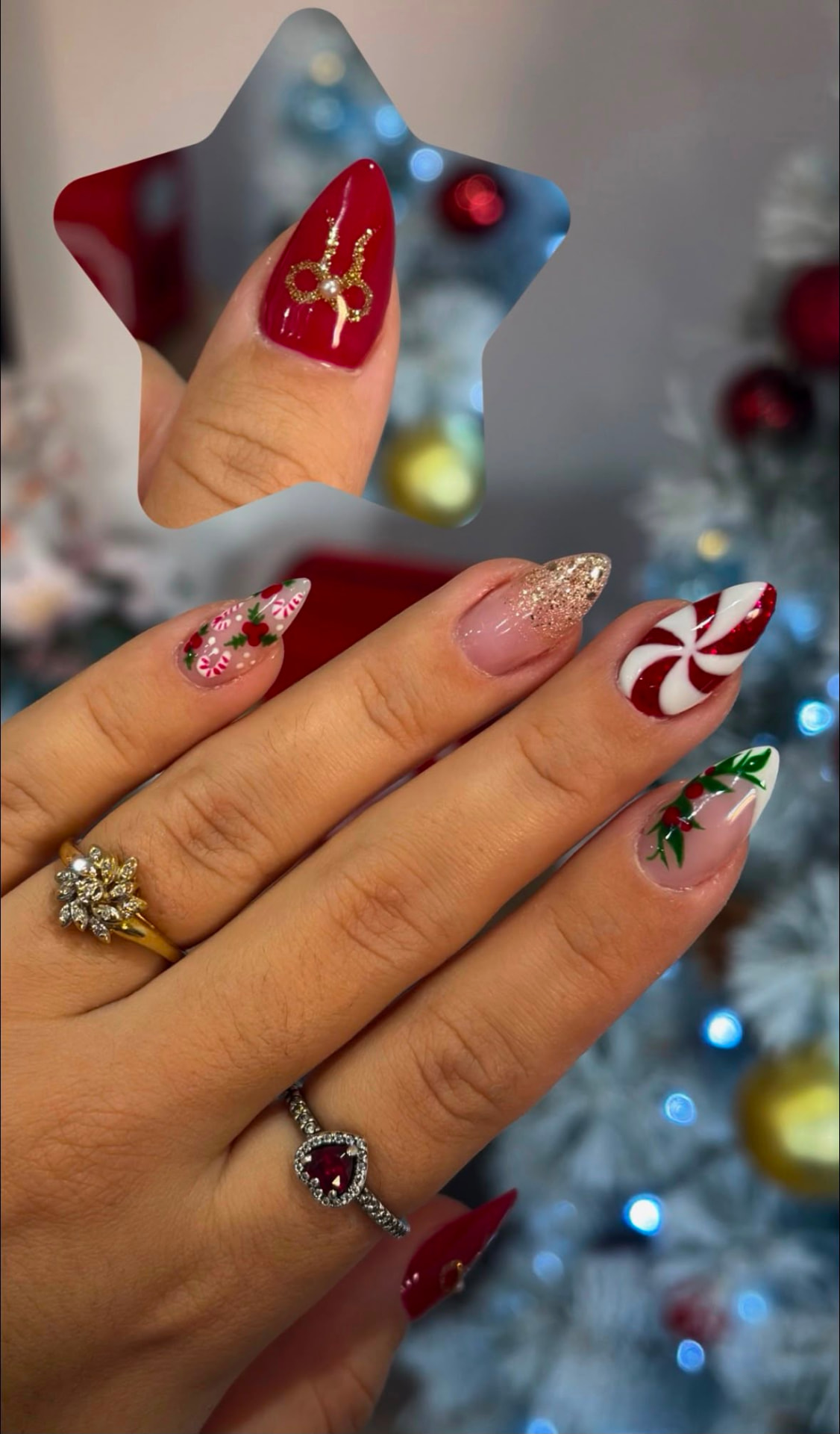 Diseño de uñas realizado en NOVA nail studio