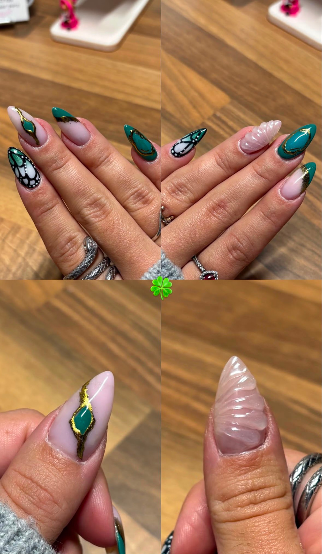 Diseño de uñas realizado en NOVA nail studio