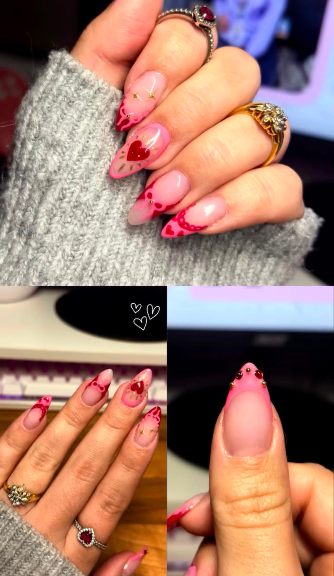 Diseño de uñas realizado en NOVA nail studio
